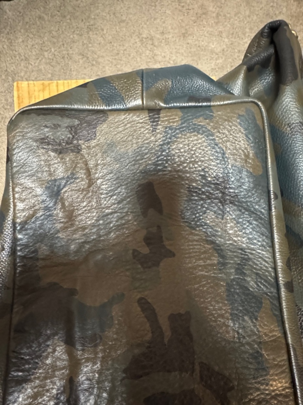Parker Thatch leather Camo Bag - Picture 3 of 8